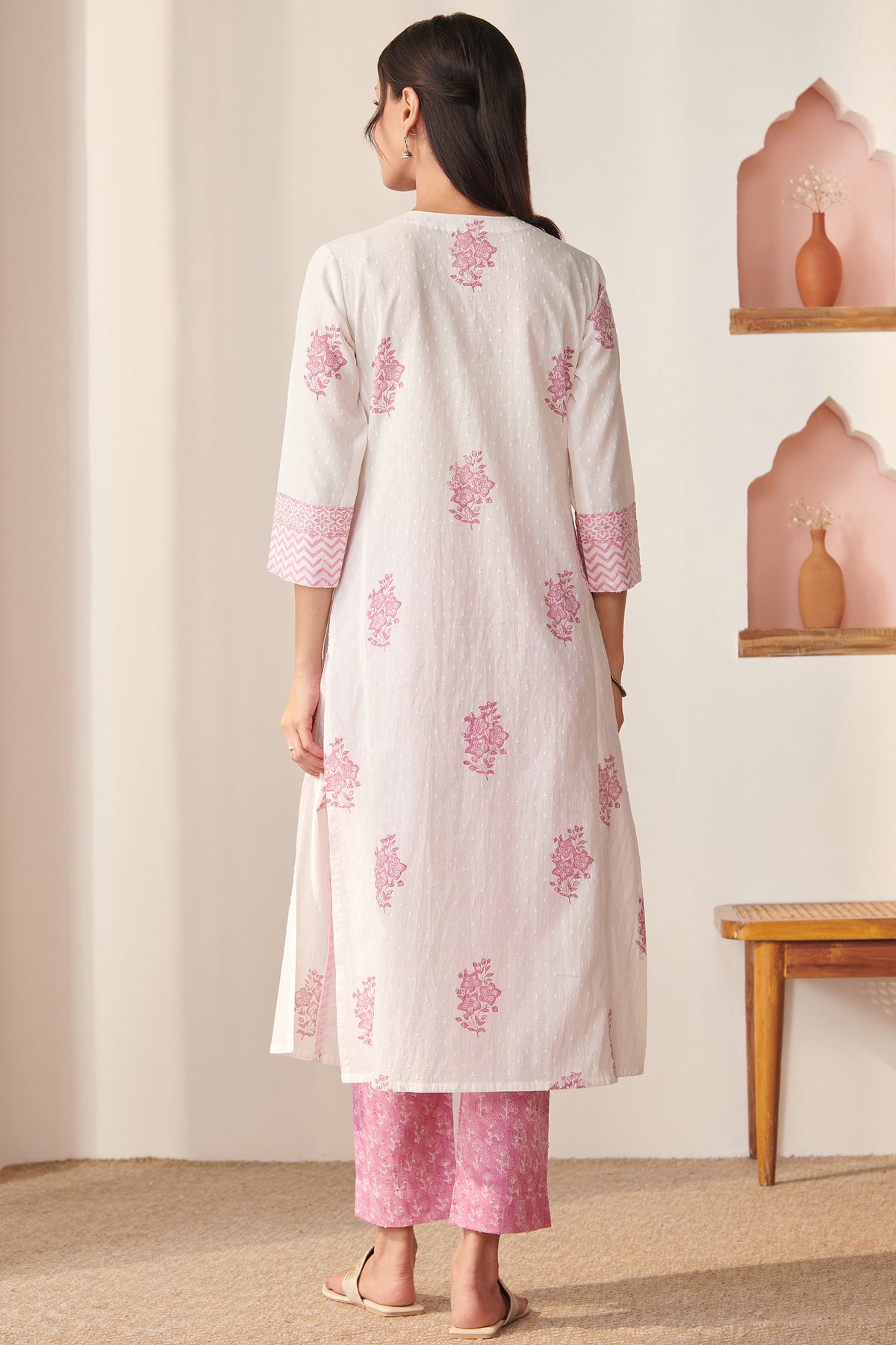 Rosheen Asfiya Sanganeri Kurta