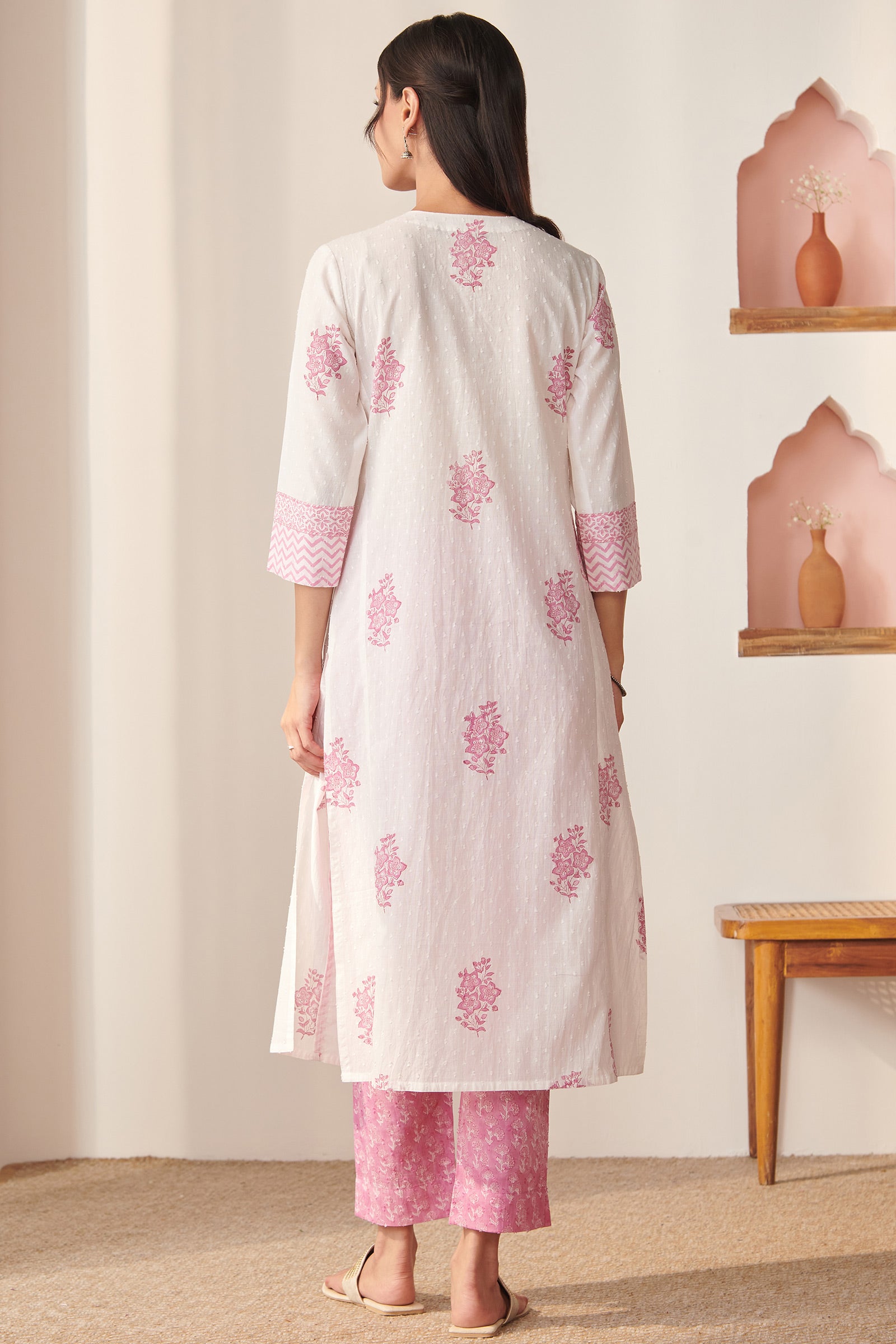 Rosheen Asfiya Sanganeri Kurta