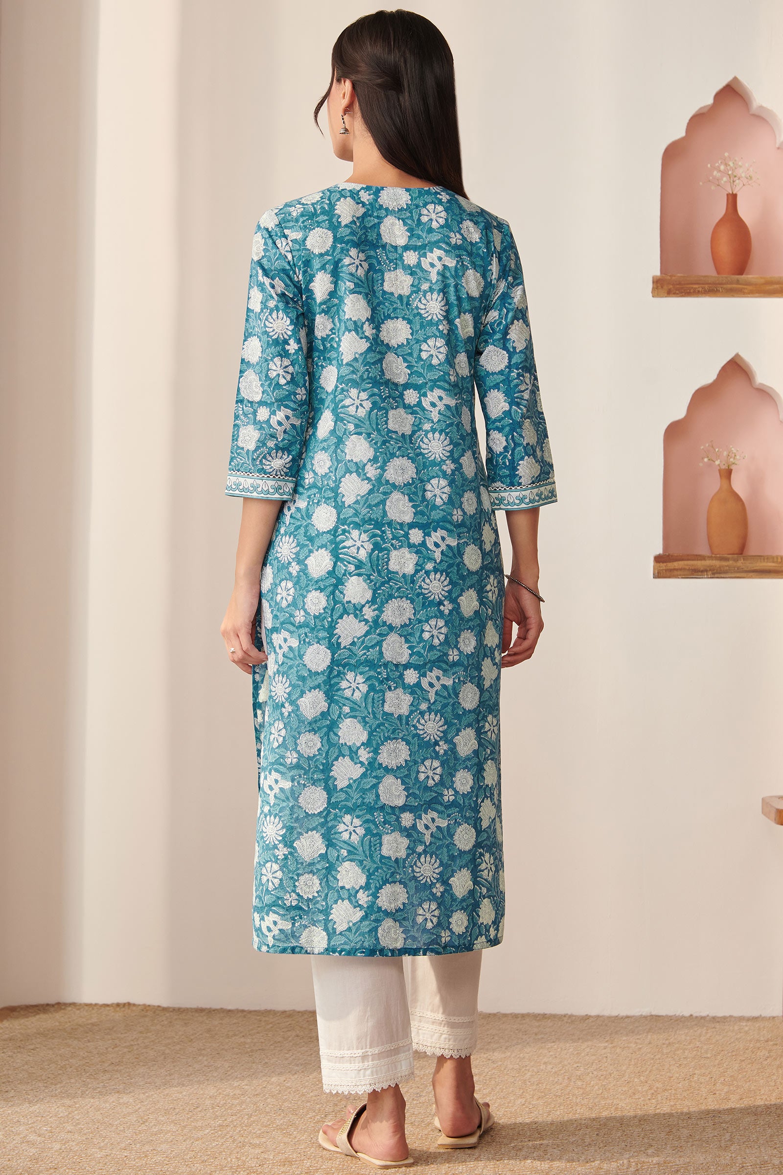 Gauhar Sania Sanganeri Kurta