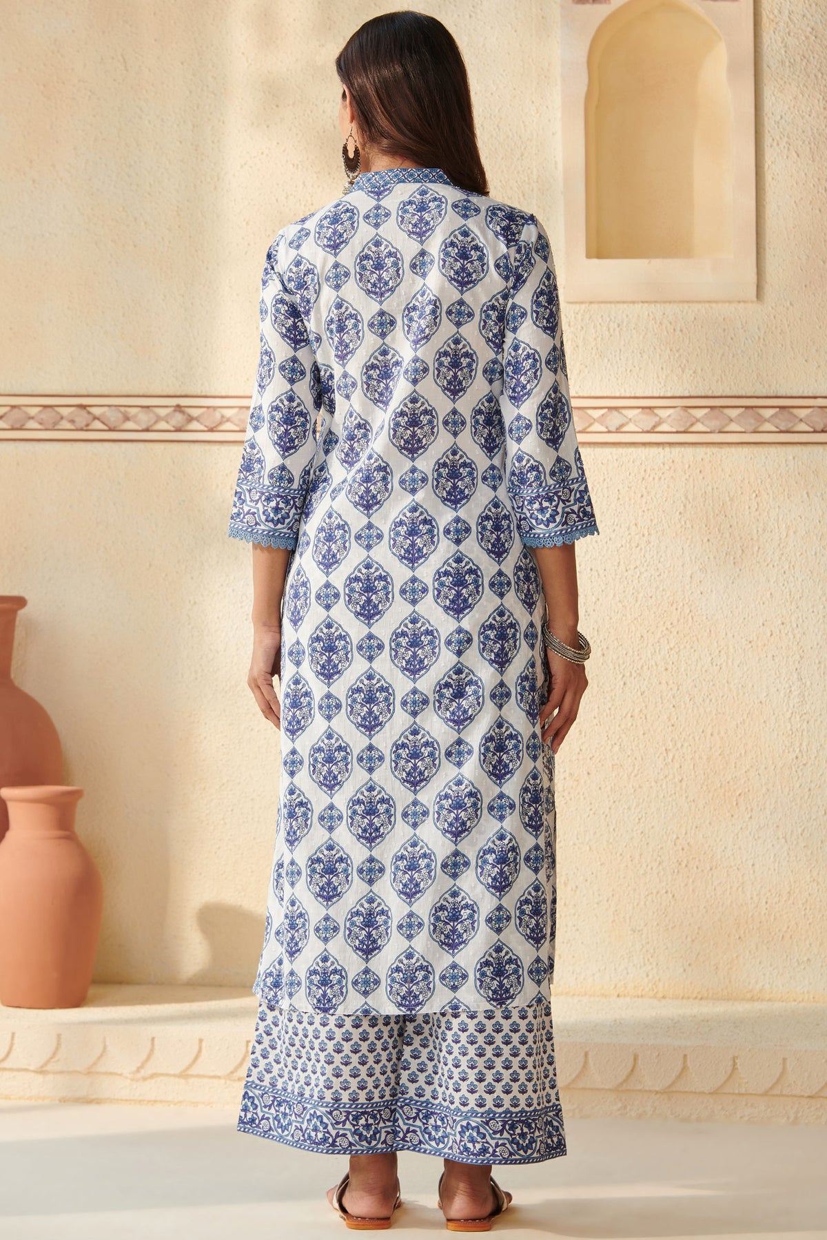 Neelofar Maisha Sanganeri Kurta
