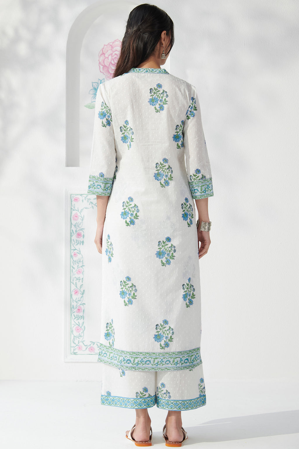 Gulbahar Roohi Sanganeri Kurta