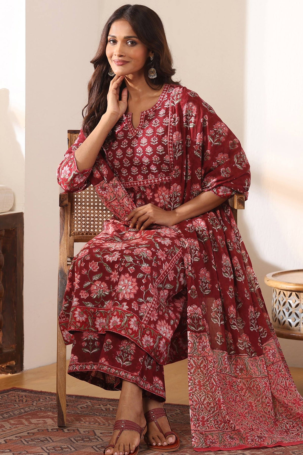 Gulbarg Nida Sanganeri Kurta