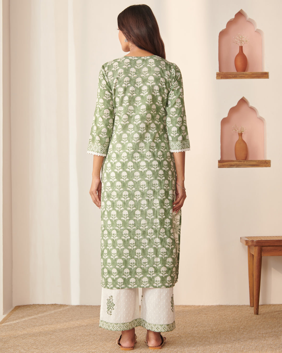 Rosheen Maiwa Sanganeri Kurta