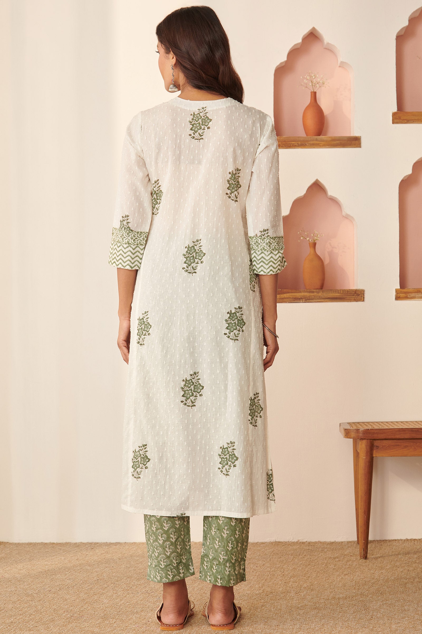 Rosheen Saher Sanganeri Kurta