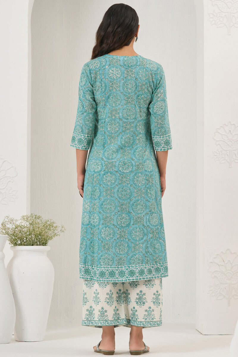 Neelofar Shireen Sanganeri Kurta