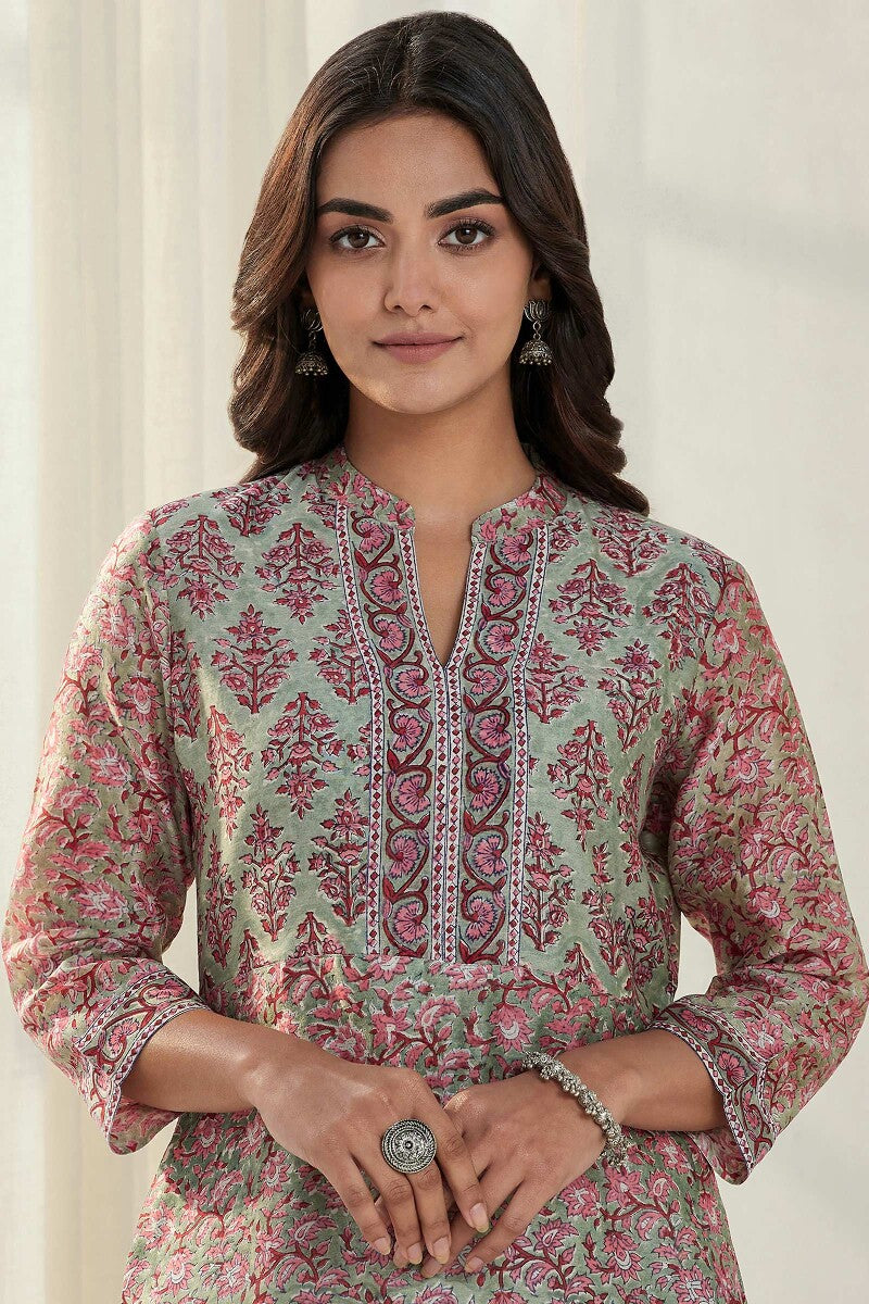 Gauhar Maya Sanganeri Chanderi Kurta