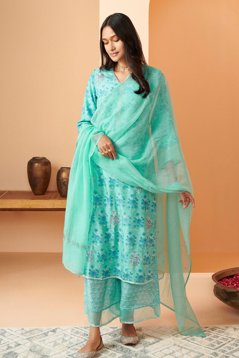 Shirin Farhat Cotton Silk Dupatta