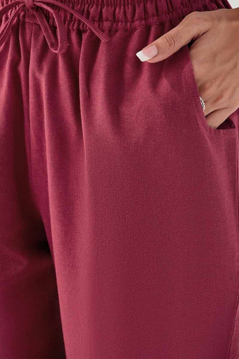 Kashida Sunhera Handloom Narrow Pants