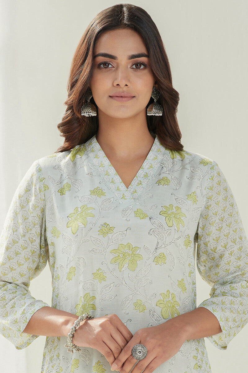 Nasrine Zeenat Sanganeri Kurta