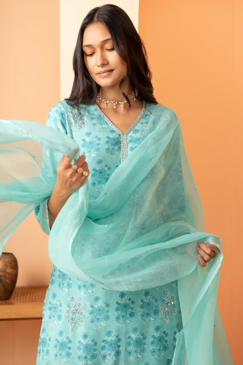 Shirin Farhat Sanganeri Modal Kurta