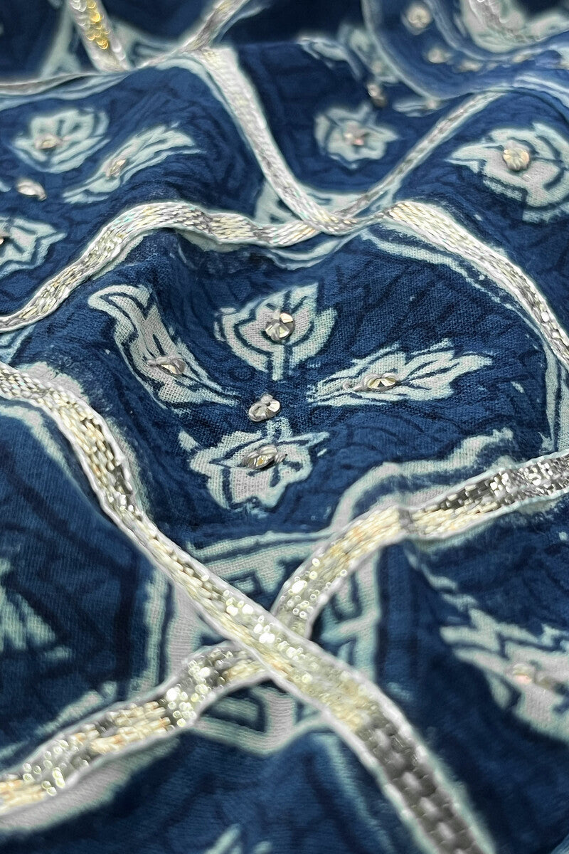 Sehra Saba Indigo Kurta