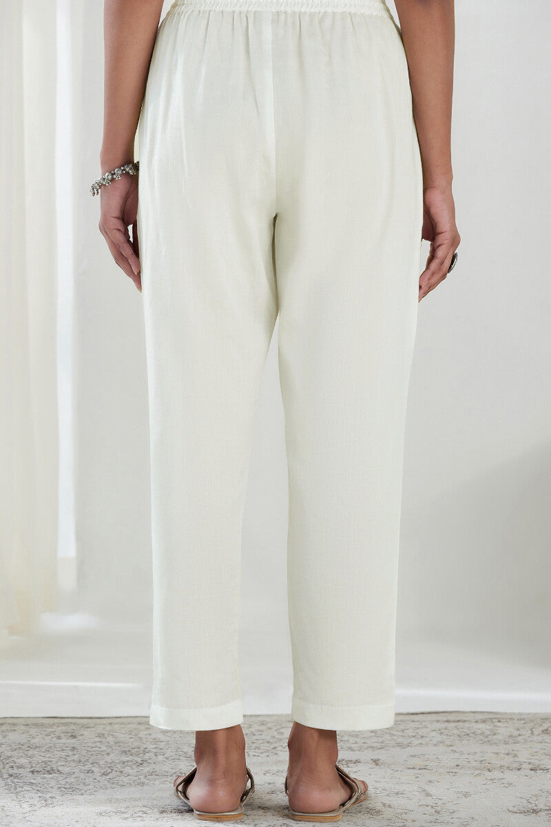 Gauhar Kiara Cotton Flax Pants