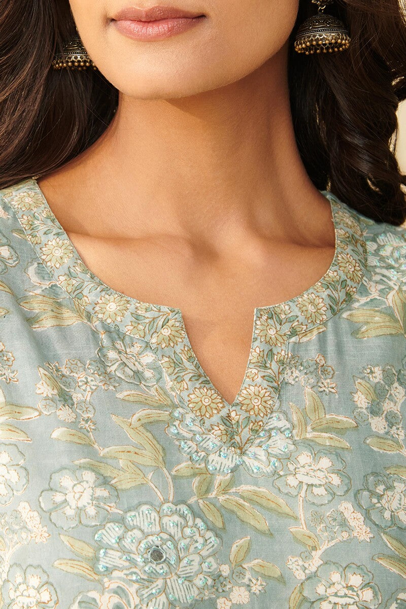 Gulshan Bagh Aliza Sanganeri Kurta