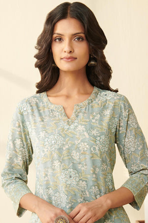 Gulshan Bagh Aliza Sanganeri Kurta