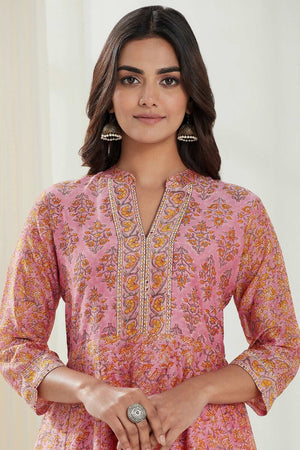 Gauhar Nazneen Sanganeri Chanderi Kurta