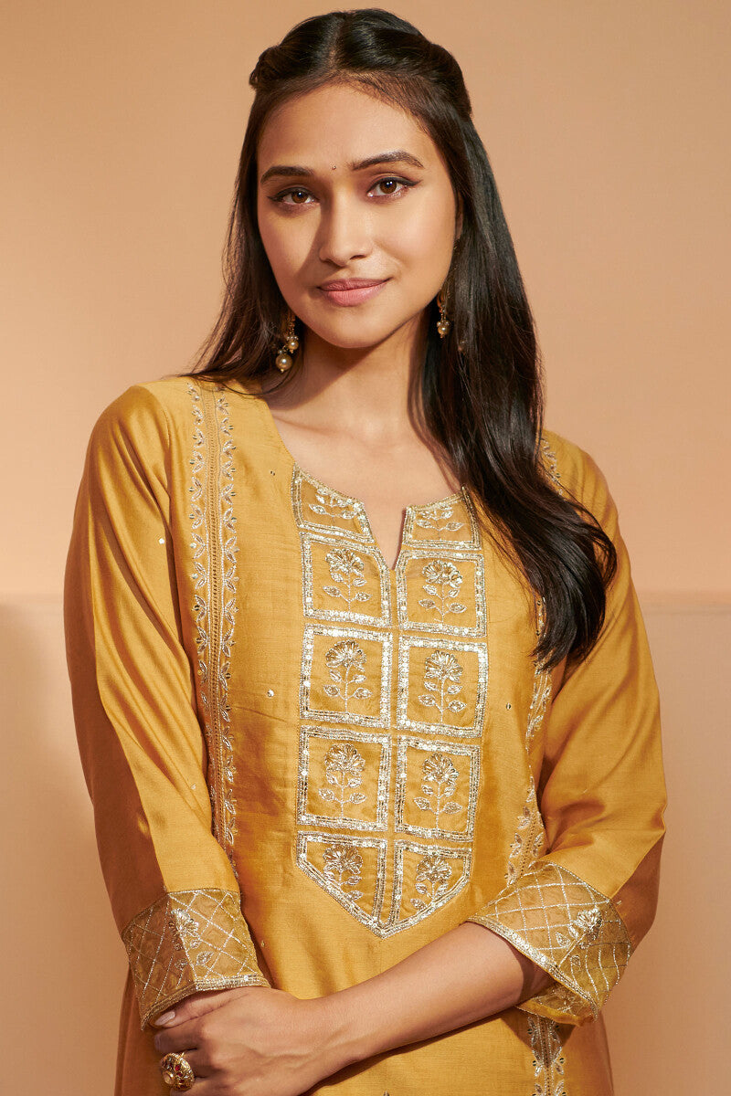 Shirin Farhin Chanderi Kurta