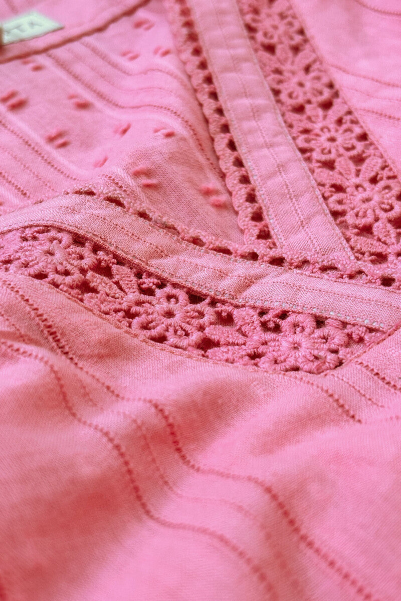 Roza Sehr Pink Kurta