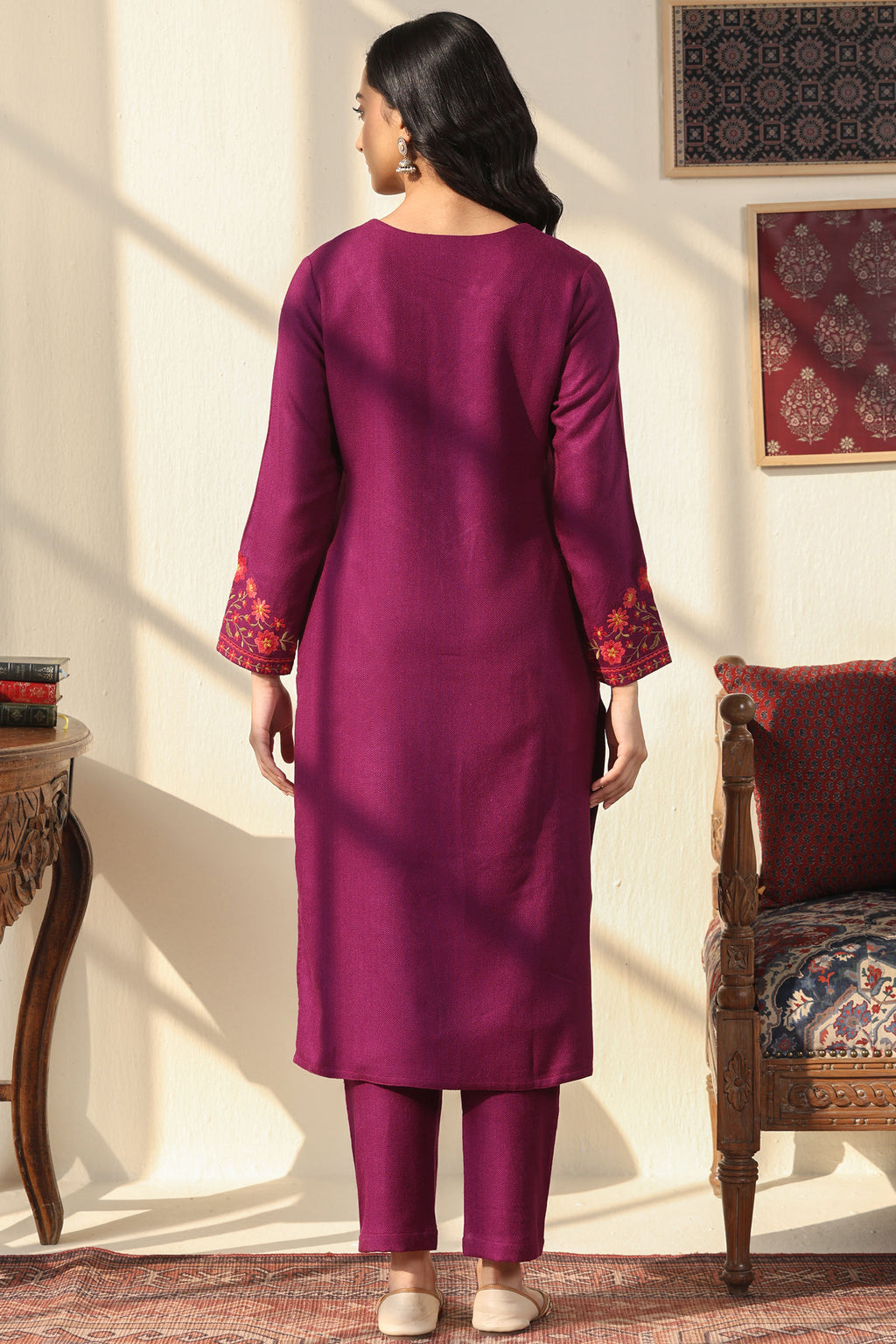 Naadirah Faiza Faux Wool Kurta