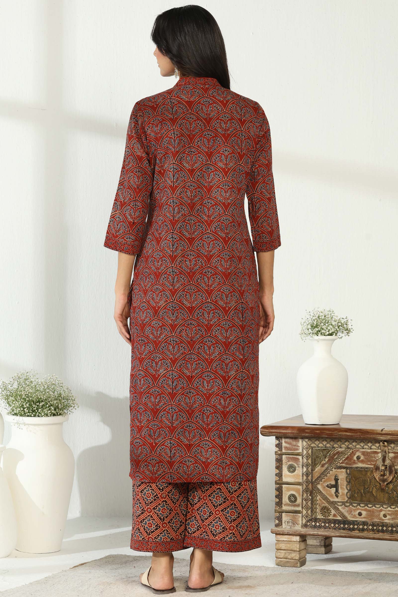 Sehra Samira Ajrak Kurta
