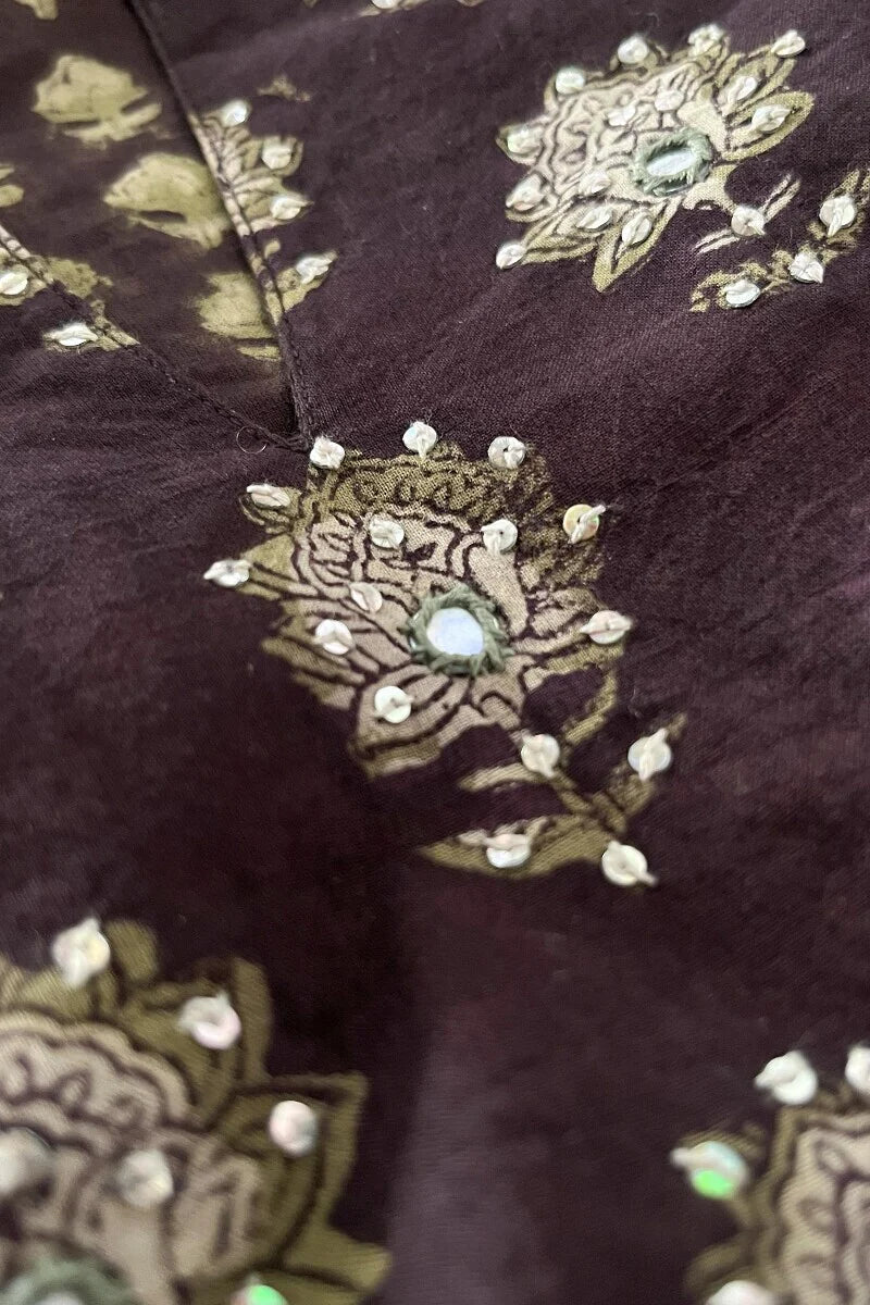 Sehra Mahi Bagru Kurta
