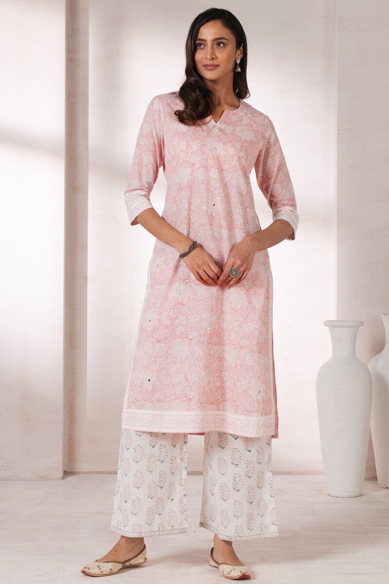 Gauhar Nilofar Sanganeri Kurta