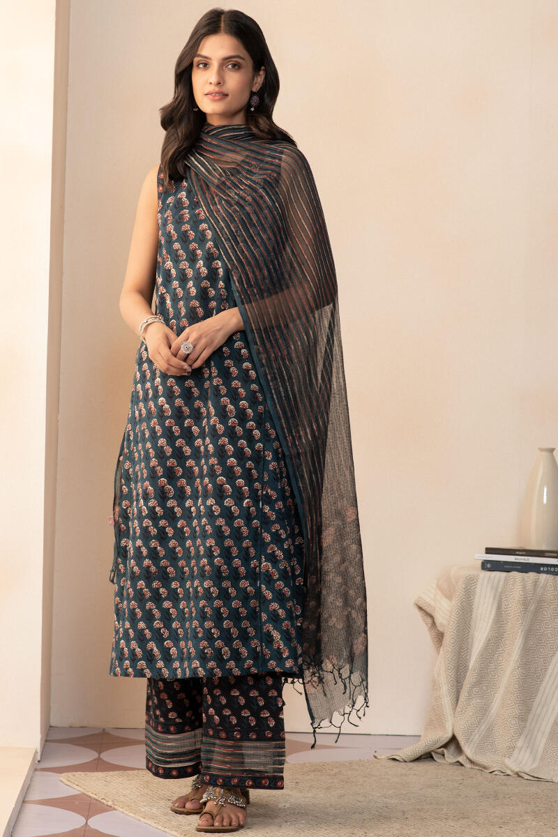 Sehra Fizah Bagru Kurta