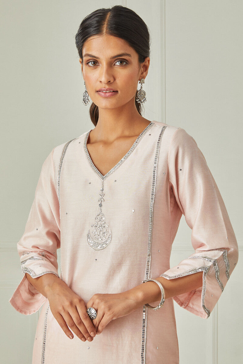 Zubeida Zohra Chanderi Kurta