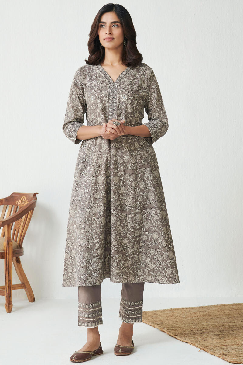 Sehra Afreena Bagru Kurta