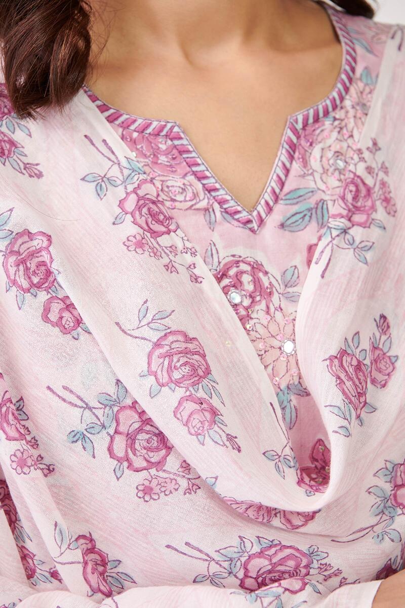 Gulbarg Rozinah Sanganeri Dupatta