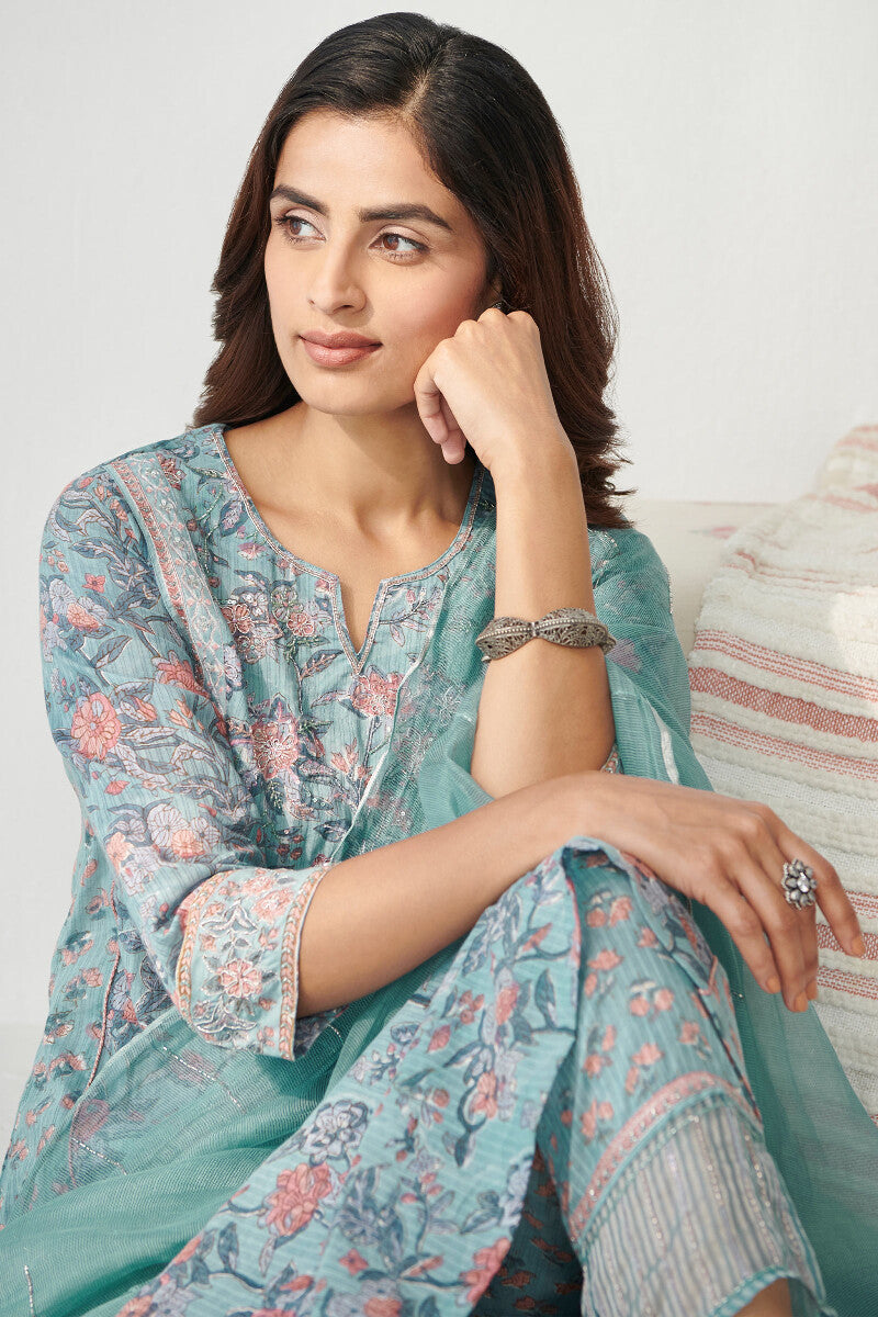 Nasrine Azaira Sanganeri Kurta
