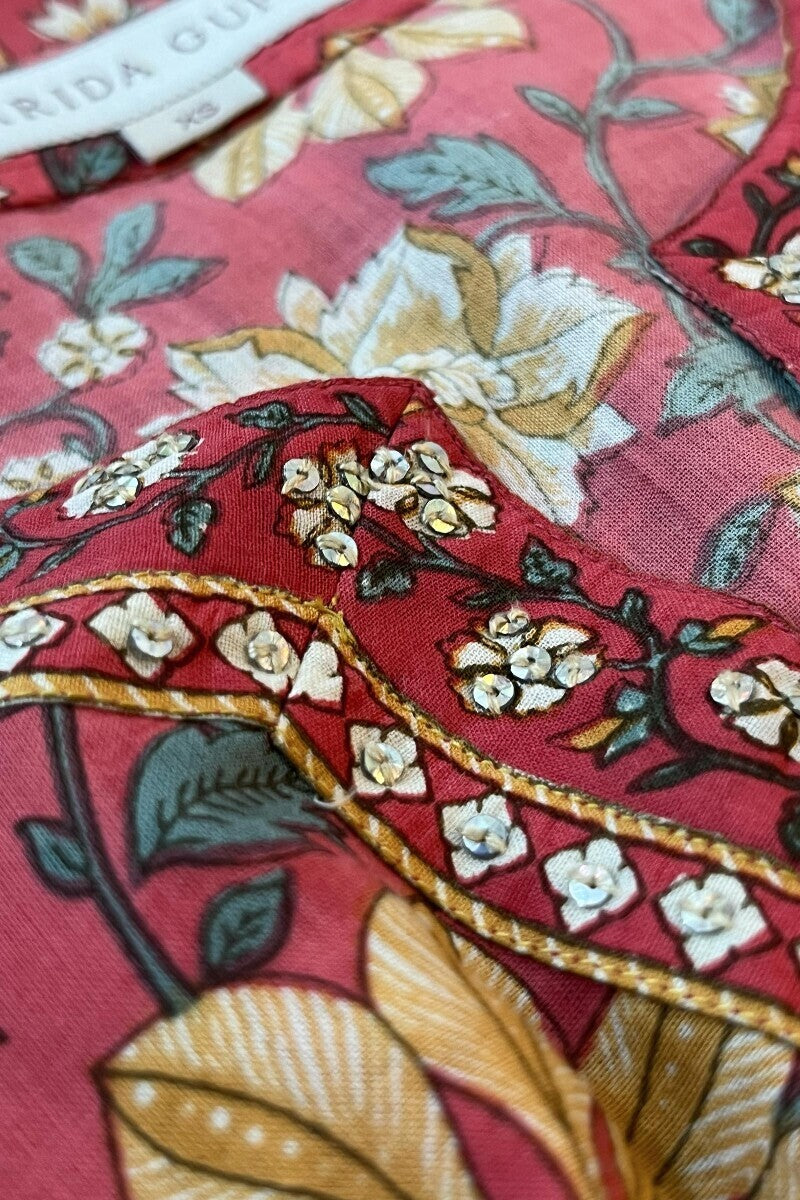 Gulshan Bagh Siya Sanganeri Kurta