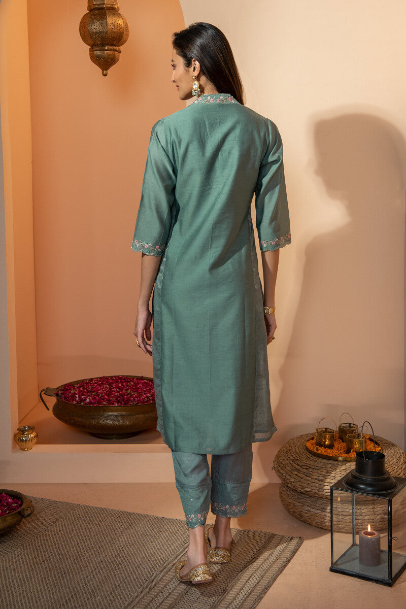 Shirin Zenia Chanderi Kurta