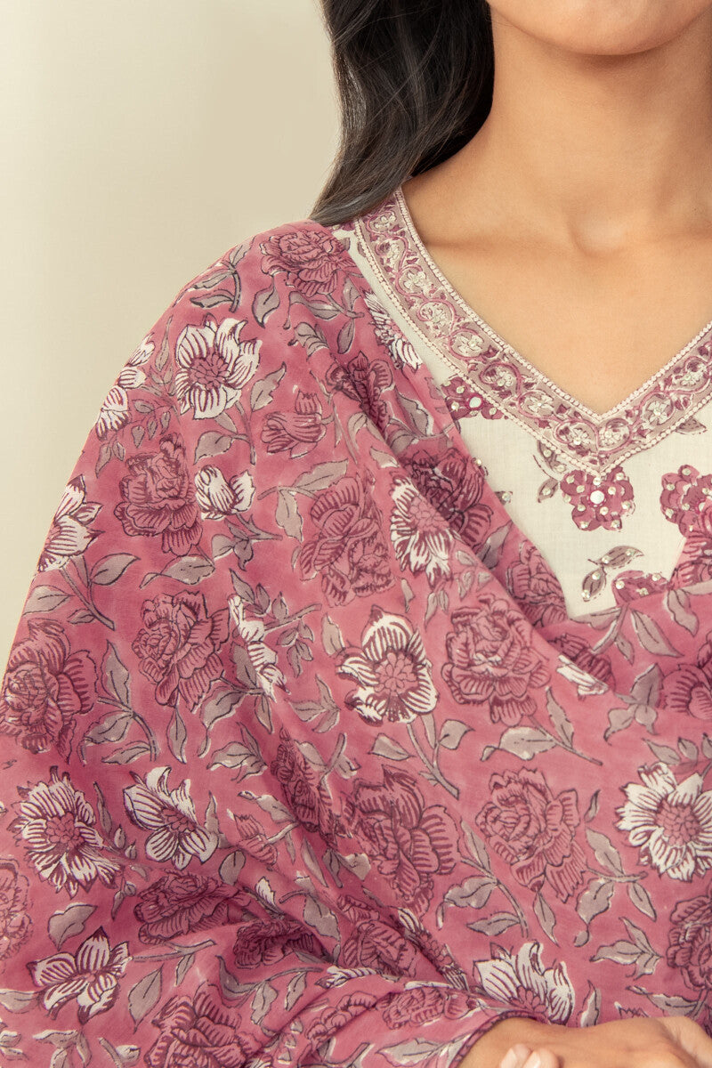 Gulbarg Alizeh Sanganeri Dupatta