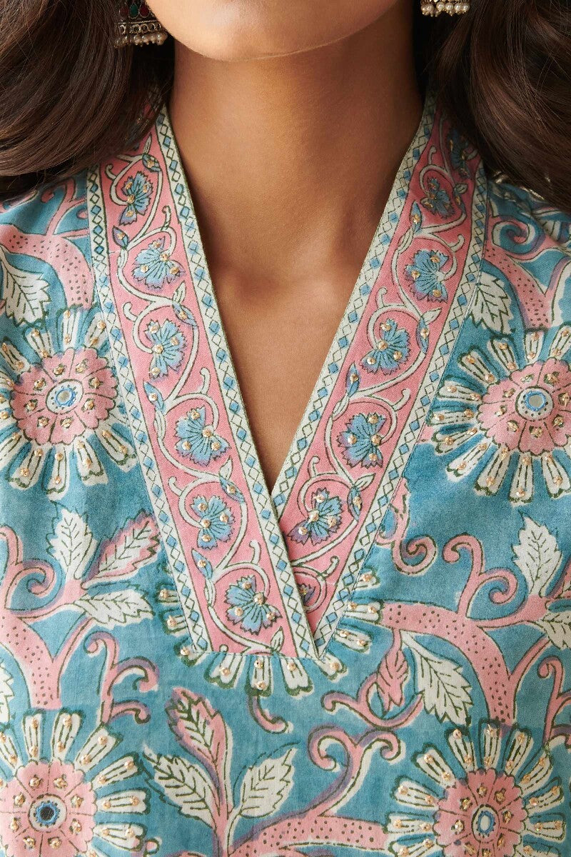 Gauhar Siya Sanganeri Kurta