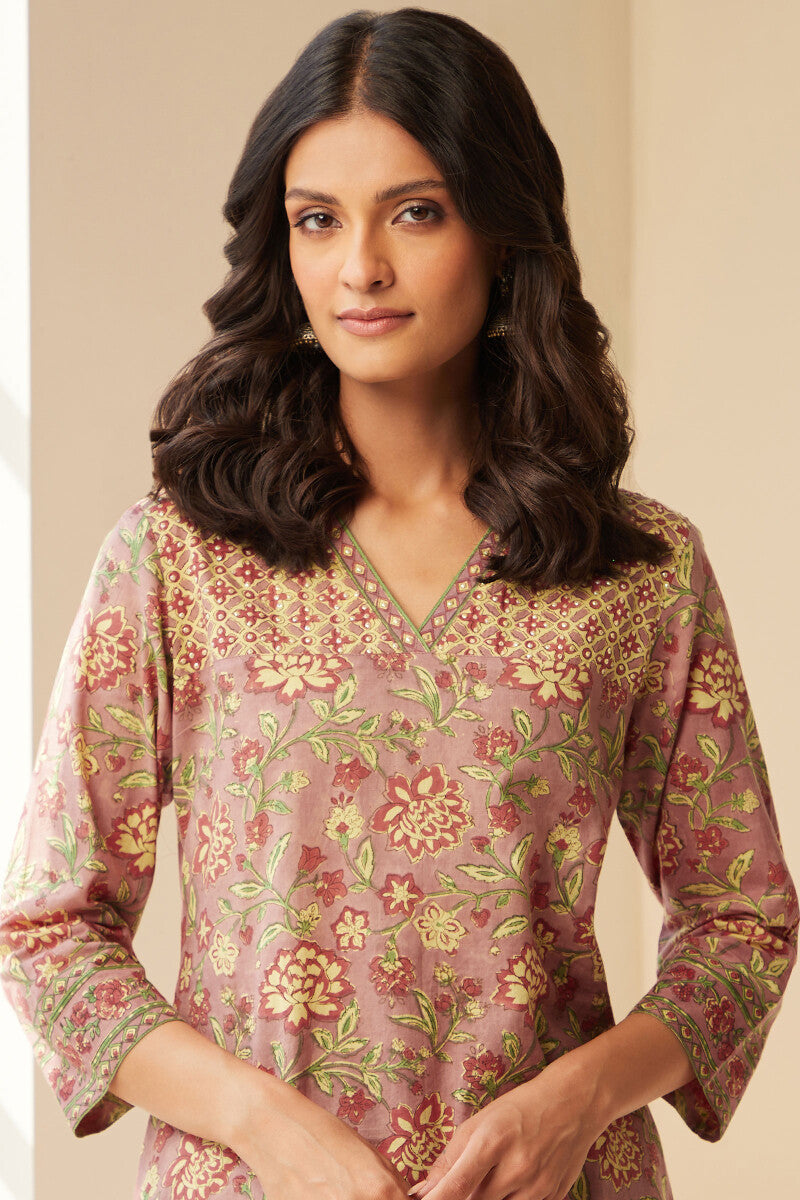 Gulshan Bagh Sahana Sanganeri Kurta