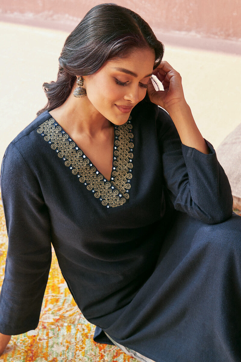 Naadirah Farah Faux Wool Kurta