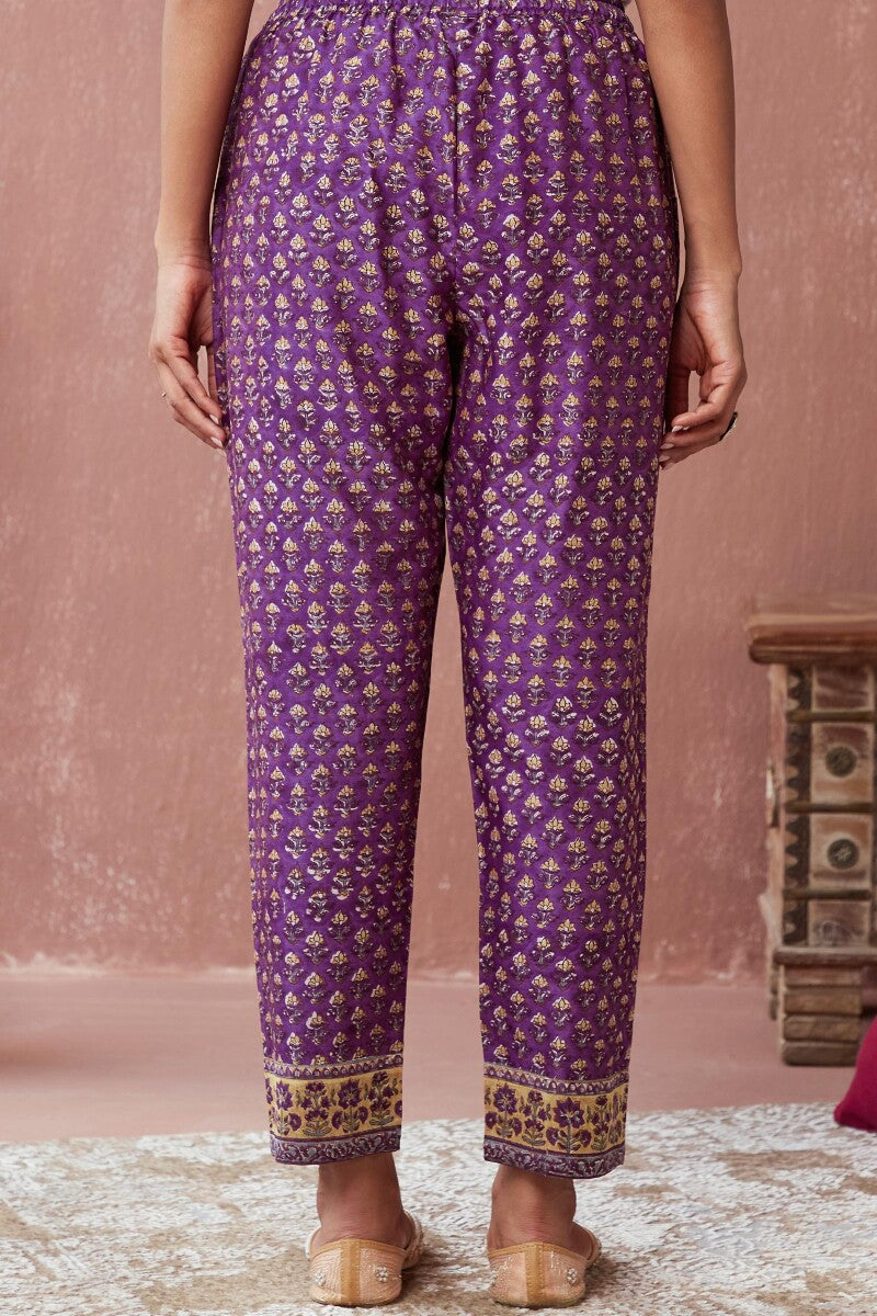 Mehrunissa Anahita Chanderi Narrow Pants