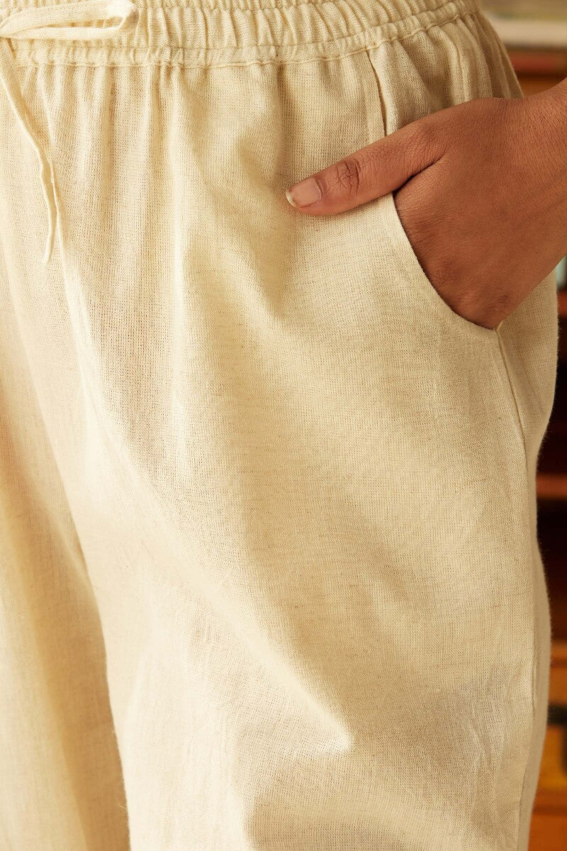 Rosheen Seher Cream Narrow Pants