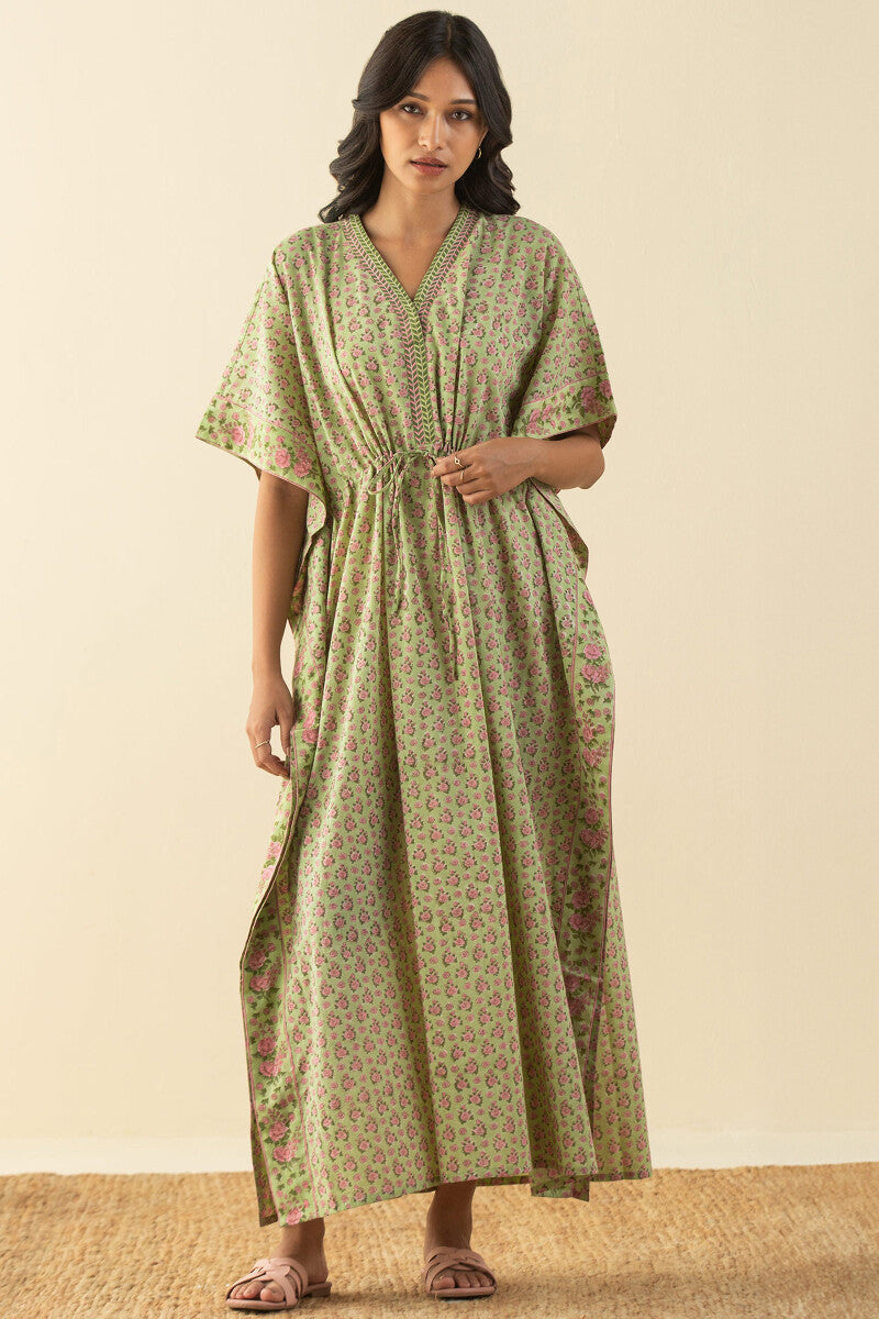 Gulbarg Mehr Sanganeri Kaftan