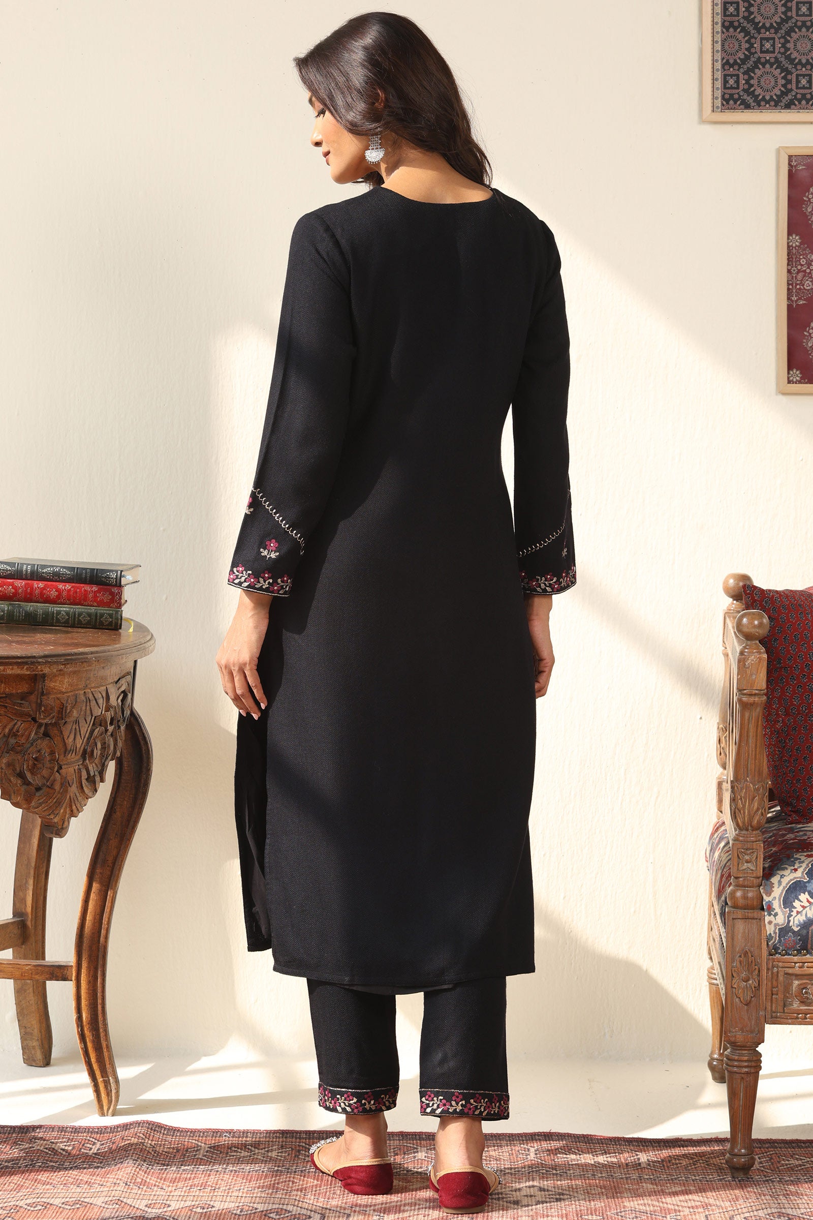 Naadirah Maryam Faux Wool Kurta