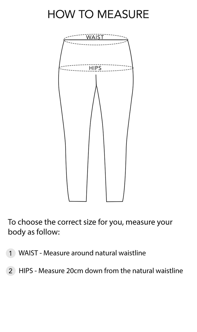 Women Bottom Wear Body size guide