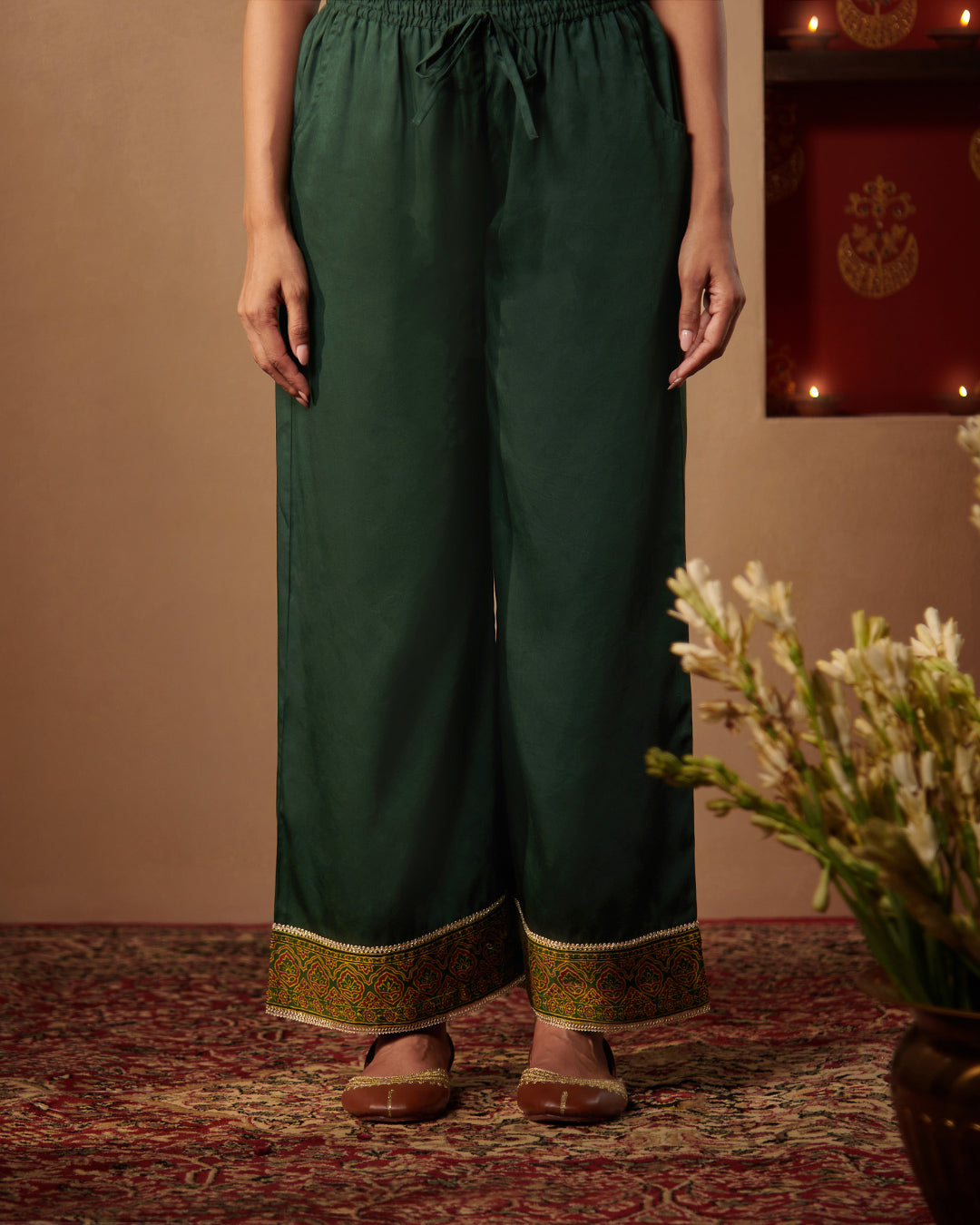 Roshanara Zareen Fir Green Farsi
