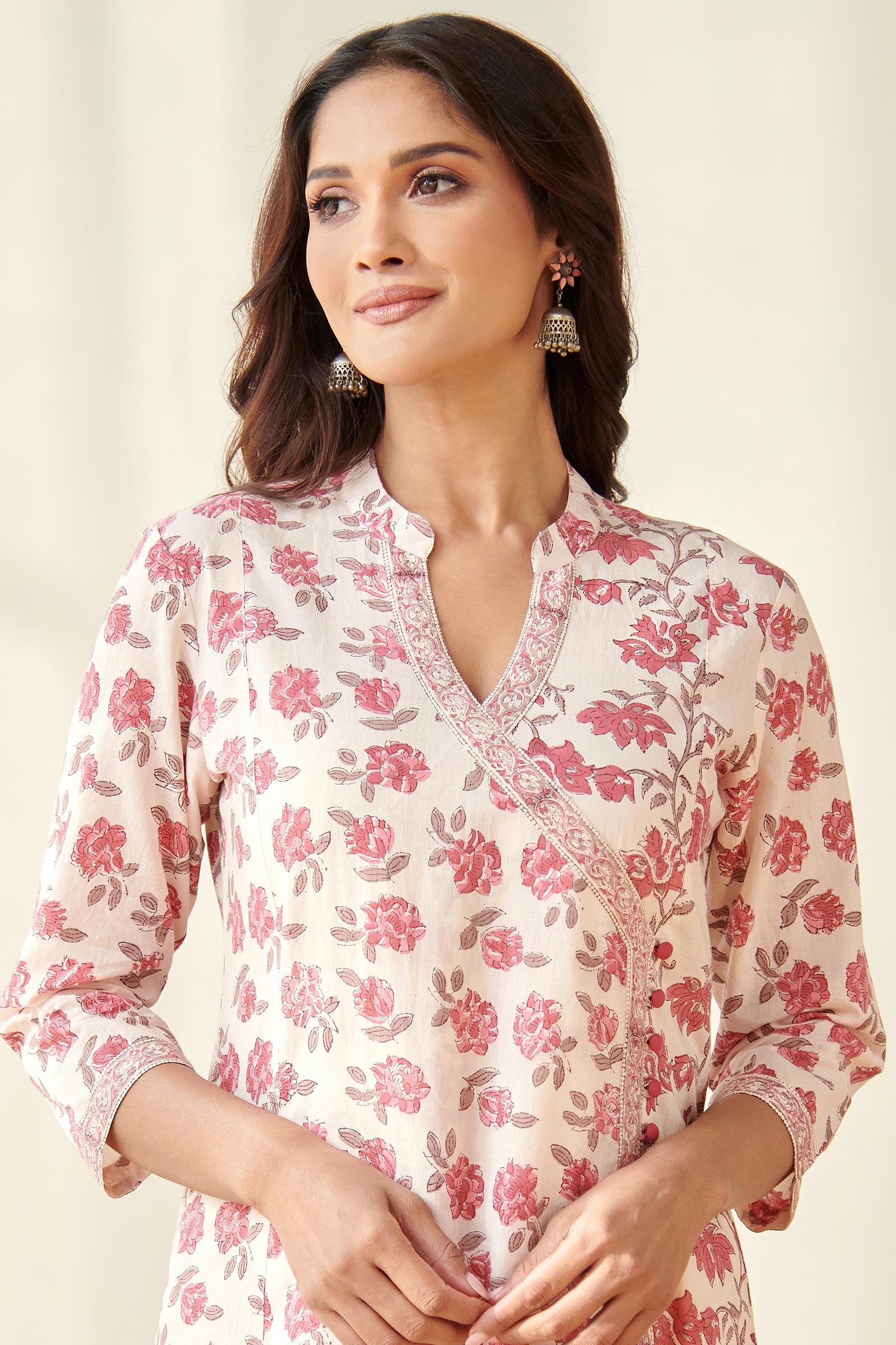 Gulbarg Farnaz Sanganeri Kurta