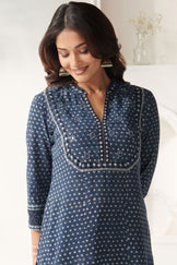 Sehra Simar Bagru Kurta