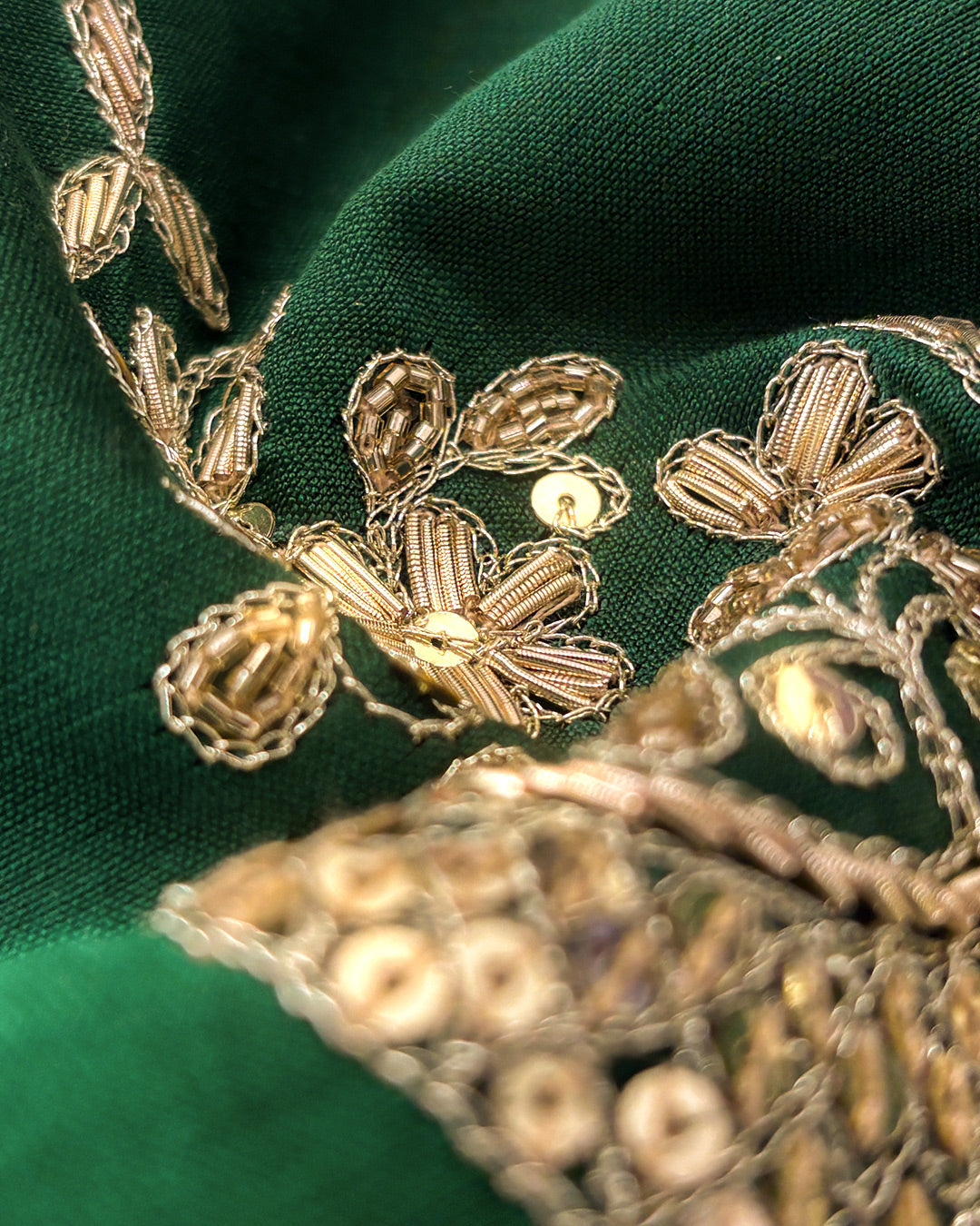Roshanara Tasnim Emerald Green Kurta