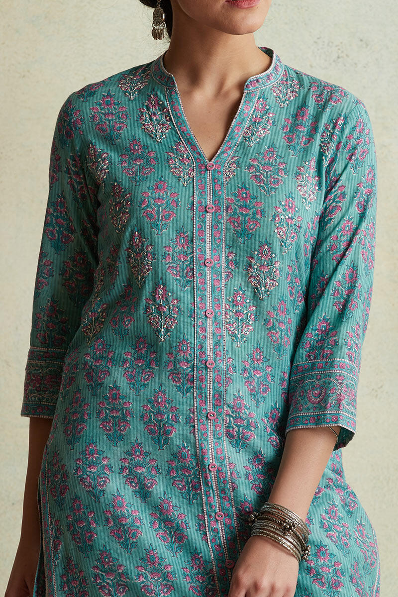 Anahita Farzin Block Printed Kurta