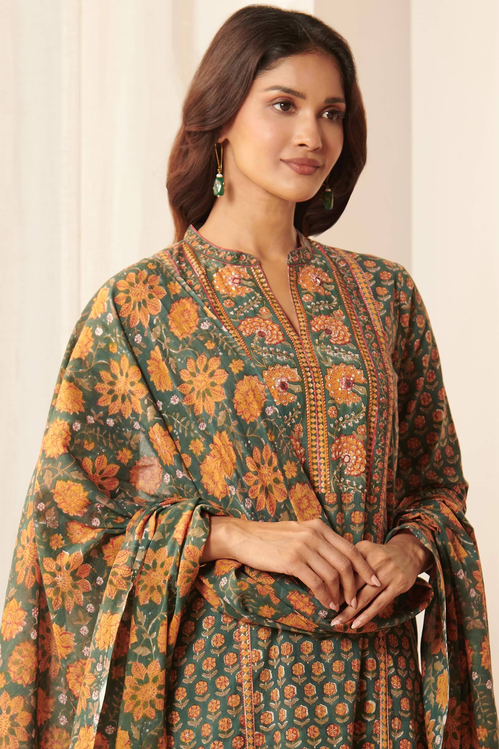 Gauhar Seerat Sanganeri Dupatta