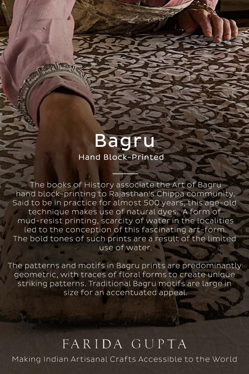 Zaid Mihir Bagru Kurta