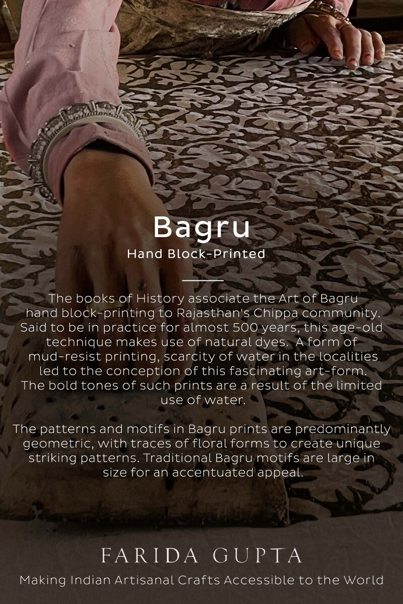 Sehra Noor Bagru Kurta