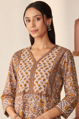 Gauhar Zafiya Sanganeri Kurta